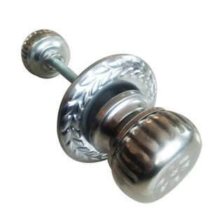 圆形把手齿条锁球把拧手农村大门拉手木门铁门钢板门加大球形手柄