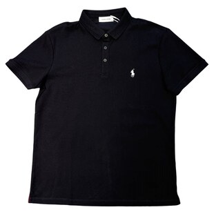 26夏季老钱风轻奢刺绣Polo衫短袖男韩版修身休闲通勤纯色翻领T恤
