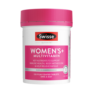 Swisse女士复合维生素女性b族维生素烟酰胺叶酸免疫力代谢斯维诗