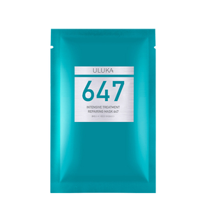 Uluka 647精华面膜 保湿补水舒缓面膜泛红肌肤可用小绿膜 5片/盒