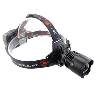 头灯强光可充电超亮头戴式钓鱼TYPEC变焦远射户外矿灯 白激光照明