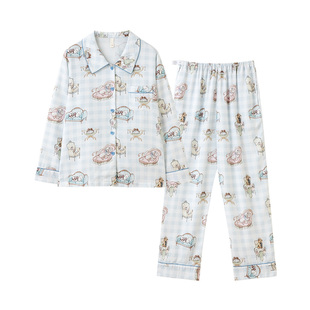 【2026新品】TugTug竹纤维月子服夏薄款哺乳孕妇睡衣裤产妇家居服