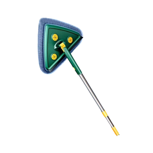 擦玻璃三角拖把天花板清洁除尘家用一拖净免手洗伸缩多功能大扫除