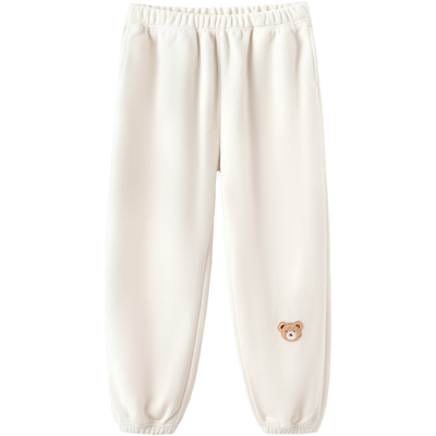 巴拉巴拉儿童睡裤男童女童家居服宝宝保暖裤子秋冬季新款加厚长裤