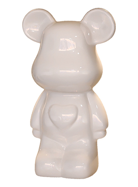 初见暴力熊摆件存钱罐