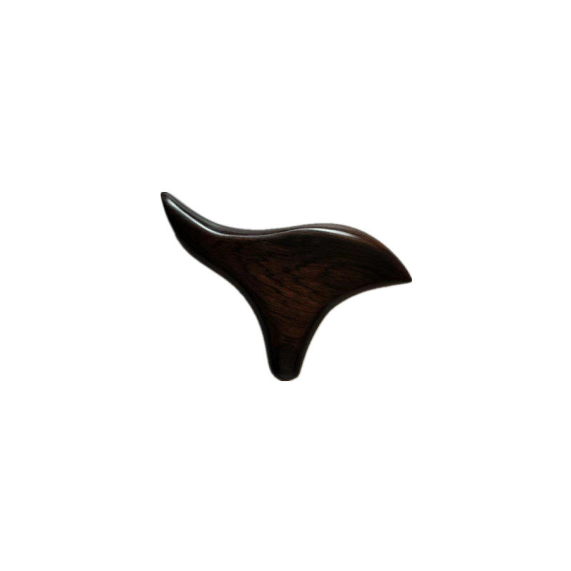 紫光檀木按摩三角雀刮痧点穴拔筋三角木质按摩器天然足底按摩棒