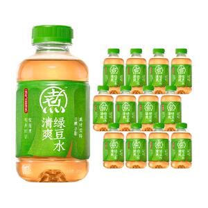 元气森林自在水清爽绿豆水0糖0脂500mL*12瓶元气自在水饮料