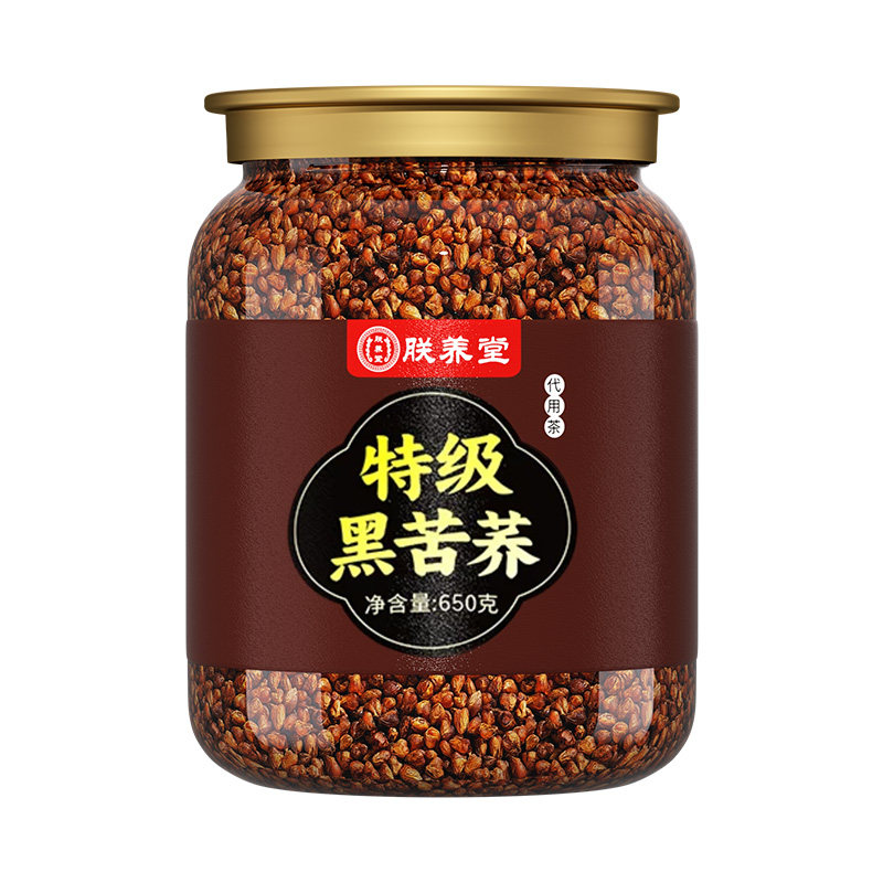 苦荞茶四川大凉山黑苦荞茶三糖血什么功效高荞麦茶正品官方旗舰店