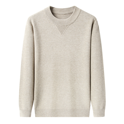 啄木鸟男士打底衫保暖圆领针织衫