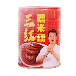 淮帮厨三红糯米藕568gx4罐切片蜜藕蜜汁即食扬州糖藕冷盘莲藕包邮