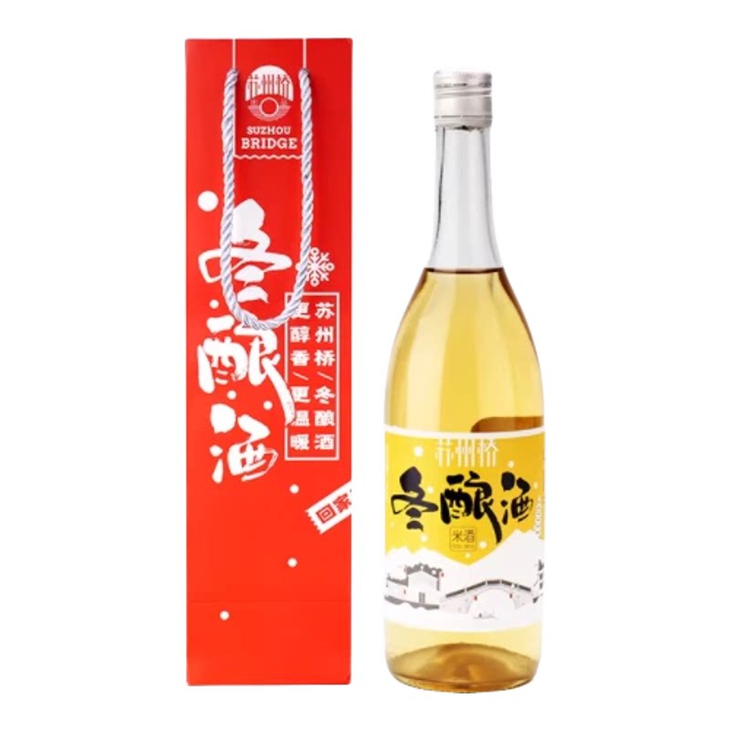 苏州桥桂花清香酒米酒6度甜酒