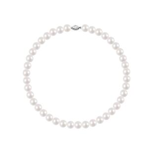 倪妮同款施家珍珠项链女高级感时尚轻奢毛衣链925纯银元宝扣颈链