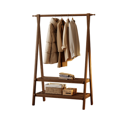 【家用落地挂衣架开放式衣帽架】