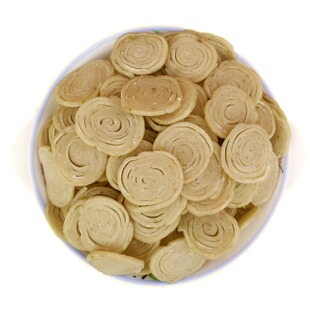 湖北新洲特产张店捶鱼面500g小圈特优红薯粉鲜活草鱼儿童老人营养