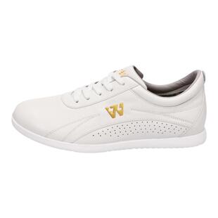 武士龙太极鞋男头层真皮牛皮软底武术鞋太极拳鞋练功鞋运动鞋女士