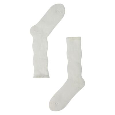 ar*xSoftServe联名白色中筒袜