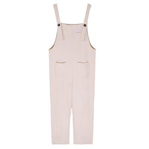 孕妇背带裤小个子秋冬新款灯芯绒长裤套装减龄外穿加厚冬装两件套