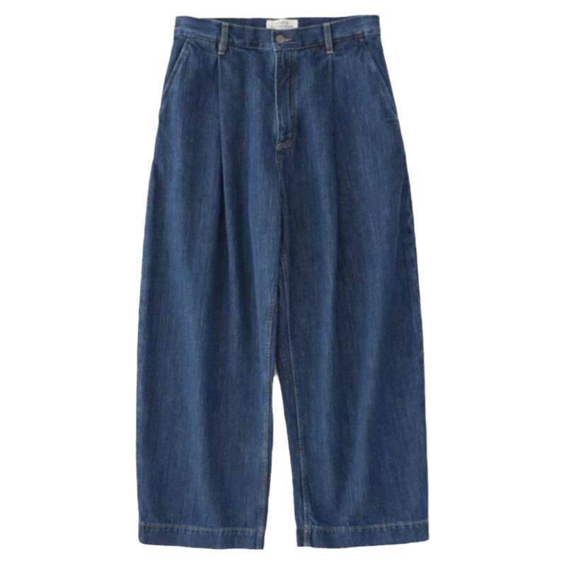 Rosatown｜芬兰 denim 有机棉 牛仔 阔腿裤 loose