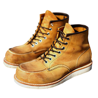 沉船纹固特异工艺猎装靴