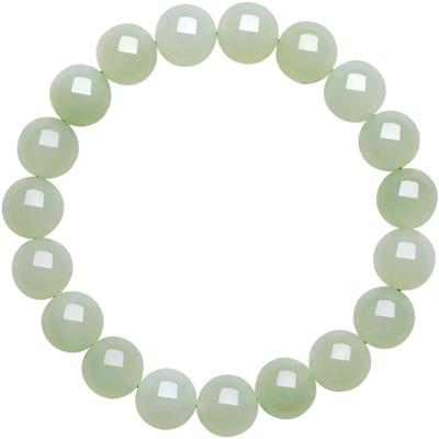 周六福玉石手串女款玉石和田青玉手链官方旗舰店送女友节日礼物