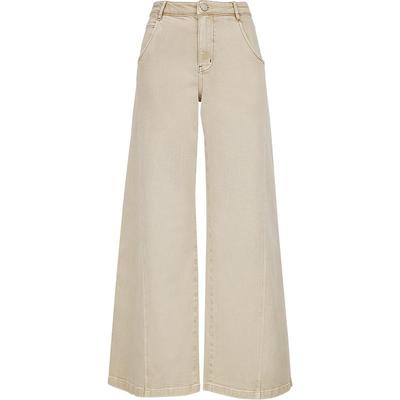 VeroModa复古做旧牛仔裤