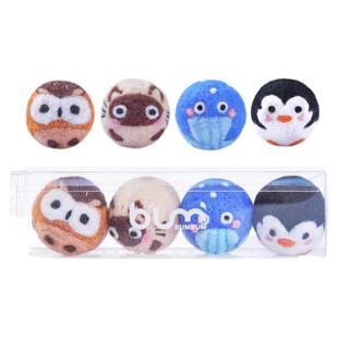 猫咪玩具球纯手工羊毛球自嗨解闷神器逗猫棒追逐耐咬静音宠物用品