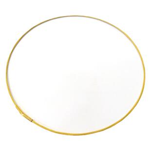 黄金吊坠挂绳项链绳金色钢丝项圈女绳子蜜蜡挂绳皮绳项坠绳编织绳