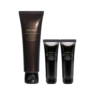 【自营】资生堂时光琉璃御藏臻润洁面乳125ml清洁控油保湿洗面奶