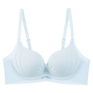 OEING小胸聚拢文胸收副乳上托防下垂无痕不空杯塑形防外扩内衣女