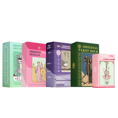 【Woh】伟特塔罗牌合集 78张韦特系塔luo牌星菱卡集 主体粉彩维特