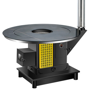 新型无烟气化炉柴煤两用取暖炉家用烧柴炉子室内农村烤火炉柴火炉