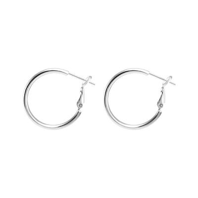 简约百搭几何圆圈耳环女