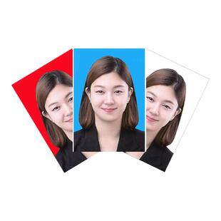 证件照打印1寸2寸ps图片处理换底色驾驶证护照结婚证行驶证照片