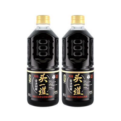 拓东头一道酱油1L*2零添加