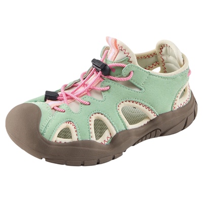 小米步女童凉鞋2025夏季沙滩鞋子