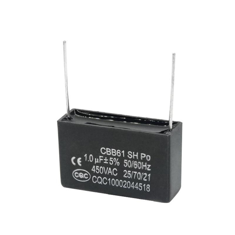 CBB61 针脚1UF/1.2/1.5/2/3/4/5/6UF 450V空调风扇启动电容器针脚