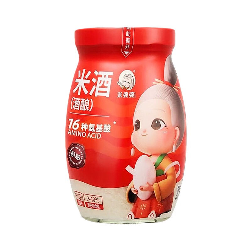 米婆婆醪糟孝感米酒甜酒酿870g