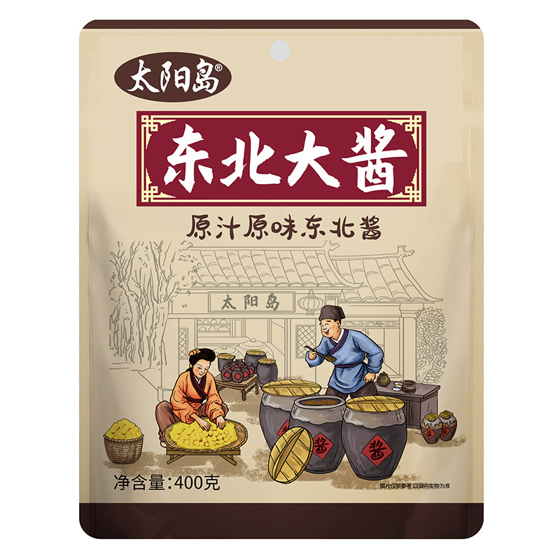 太阳岛黄豆酱东北大酱正宗