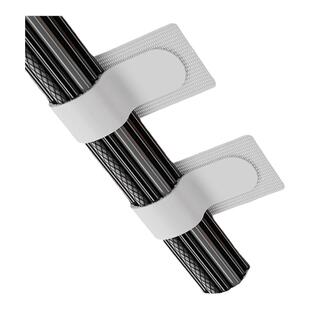 魔术贴桌下理线器数据线收纳神器桌面电脑扎带电线网线走线固定器