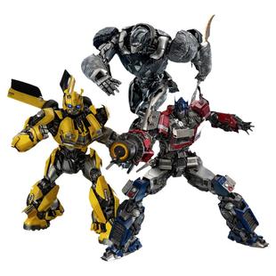 threezero变形金刚7超能勇士 擎天柱 猩猩队长 幻影 模型新年礼物