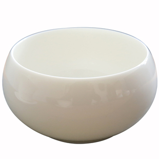 德化白瓷大号茶洗羊脂玉茶杯水洗碗陶瓷功夫茶具茶道配件笔洗水盂