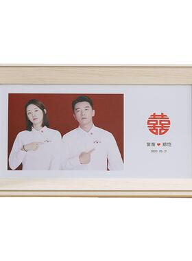 情侣夫妻结婚本登记照相框摆台