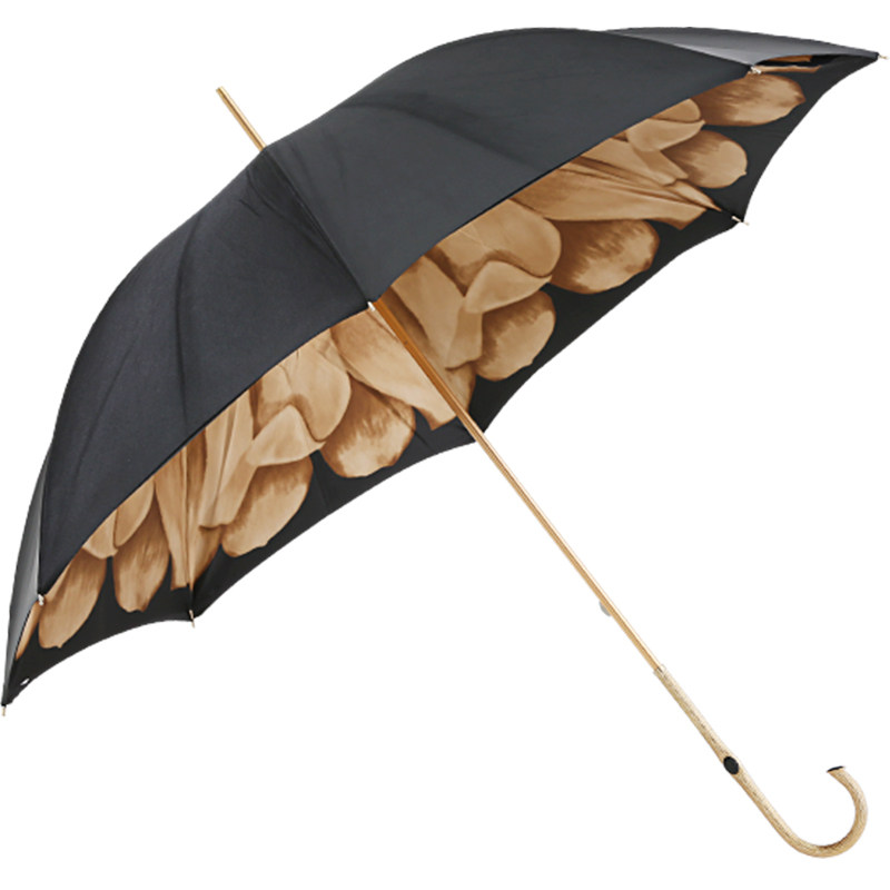 pasotti意大利手工金色晴雨伞