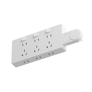 扩展插座多孔延伸扩展插排多功能排插原位替换超薄面板拓展转换器