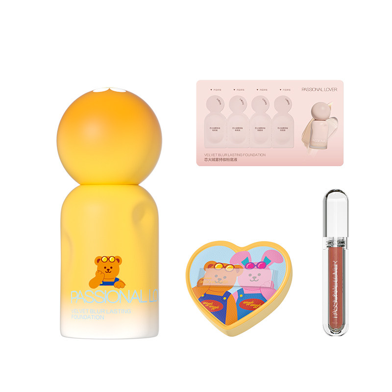 【乐园限定】PL蹭不掉粉底液4.0油皮柔焦 控油持久不脱妆遮瑕磨皮