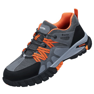 劳保鞋男款冬季防砸防刺穿轻便钢头老保绝缘10KV工作耐磨老保钢板