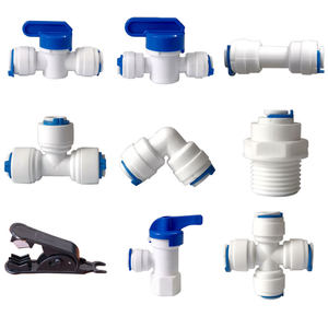 佐泉净水器配件滤芯商城净水器快接头2分pe管直通3分弯头4分外牙过滤纯水机三通开关配件