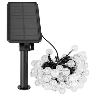 太阳能灯串灯庭院挂树景观七彩灯串室外夜景防水led装饰氛围灯带