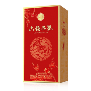 金六福 六福品鉴 福喜尊品 50.8度 500ml 单瓶装