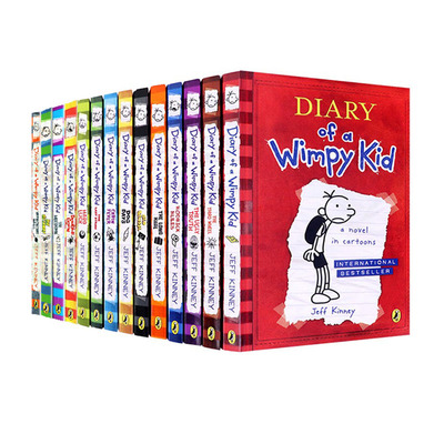 英文原版小屁孩日记儿童章节书